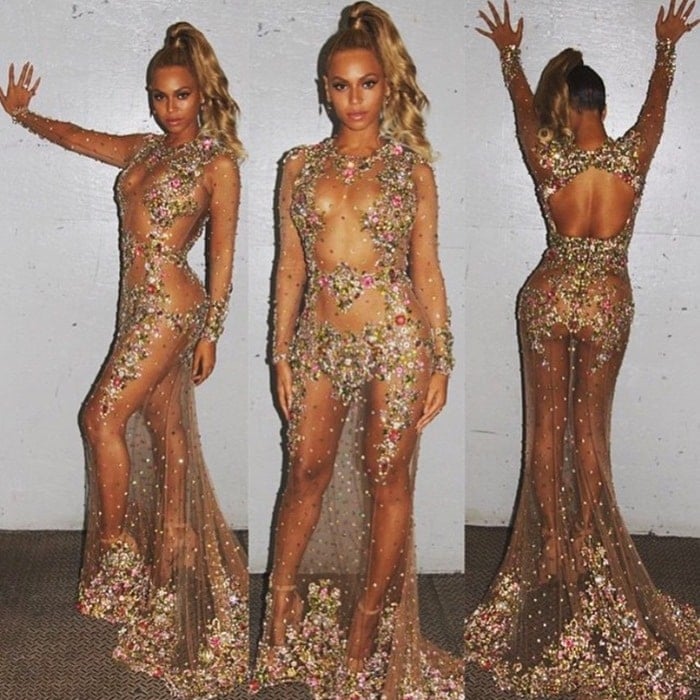 Beyonc&eacute;'s Instagram photo that Khlo&eacute; Kardashian shared on May 5, 2015, with the caption "I just got my motivation for the year!! Holy moly!! Yes!!!! I see you!!!! Shut it down..."