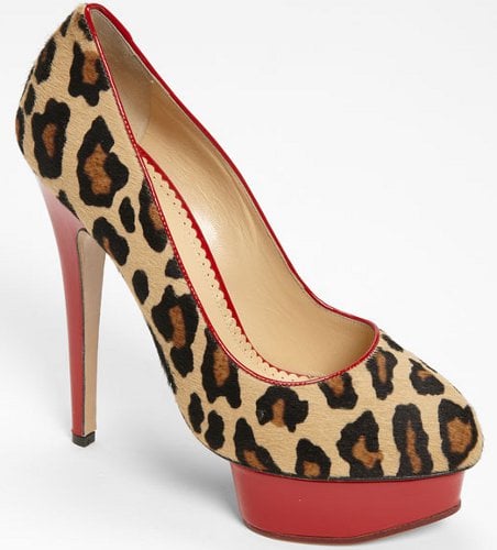 Charlotte Olympia Leopard Print Pump