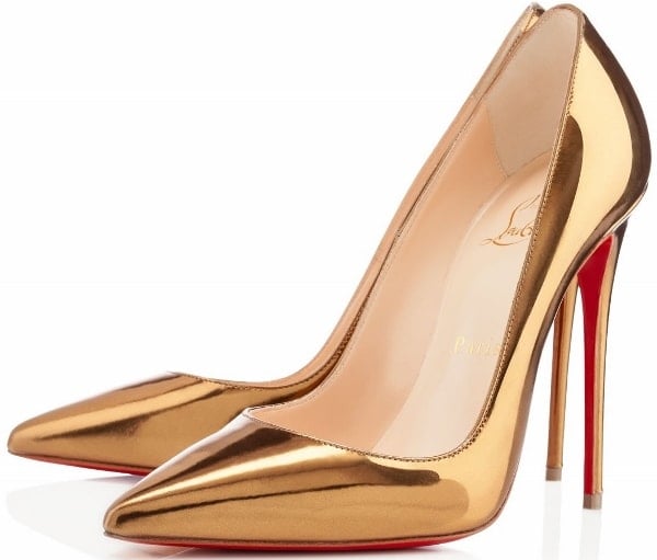 Christian Louboutin So Kate Pumps in Bronze