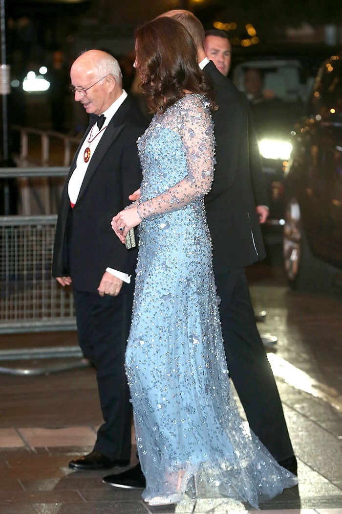 The Duke and Duchess of Cambridge attending the Royal Variety Performance held at&nbsp; Palladium Theatre in London, England, on November 24, 2017.