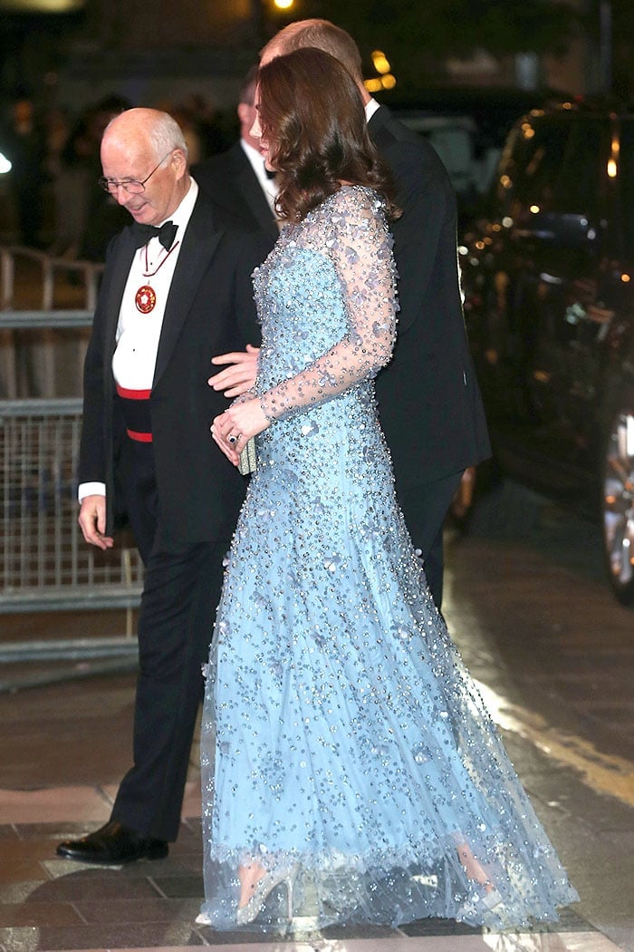 The Duke and Duchess of Cambridge attending the Royal Variety Performance held at&nbsp; Palladium Theatre in London, England, on November 24, 2017.
