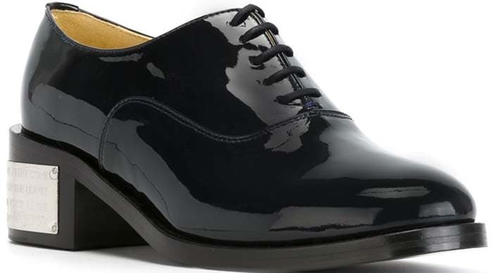 Each X Other Plaque Heel Oxford Shoes