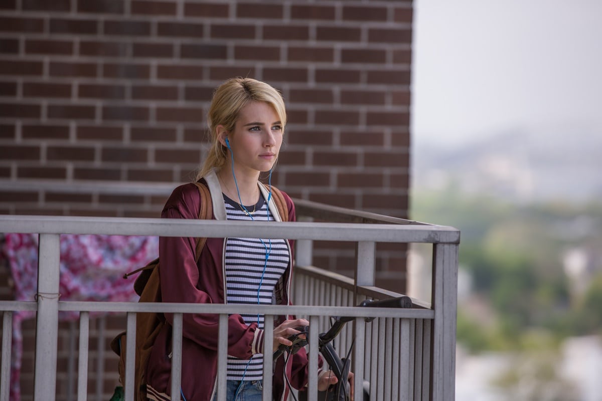 Emma Roberts’ Nerve Press Tour Style: Stuart Weitzman ‘Nudist’ Heels, Nina Ricci Fashion & Comic-Con Glam