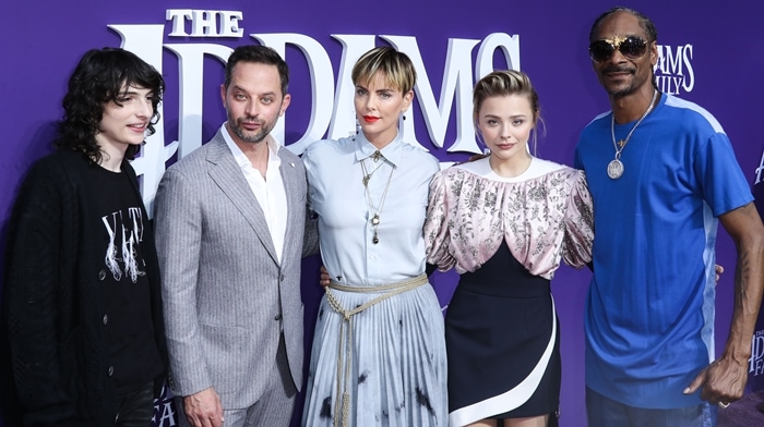 Finn Wolfhard, Nick Kroll, Charlize Theron, Chlo&euml; Grace Moretz, and Snoop Dogg