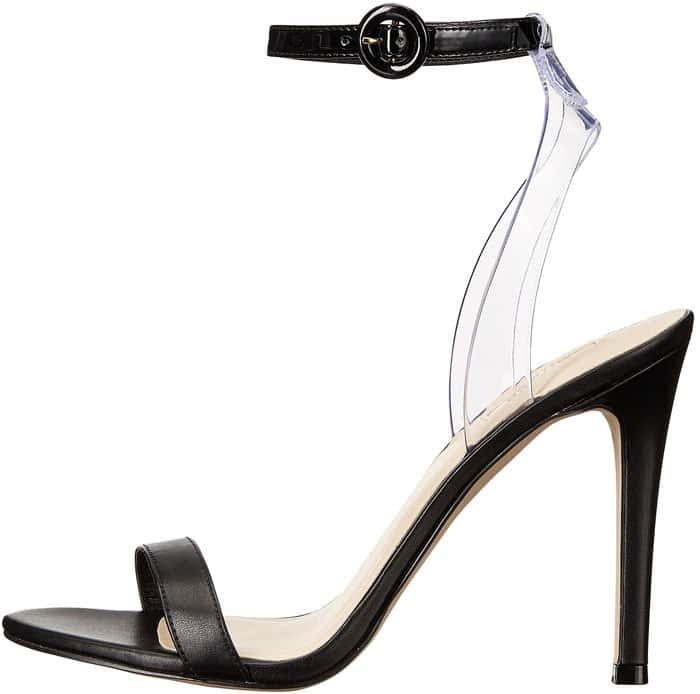 Guess Emorie Leather&nbsp;Sandals in Black