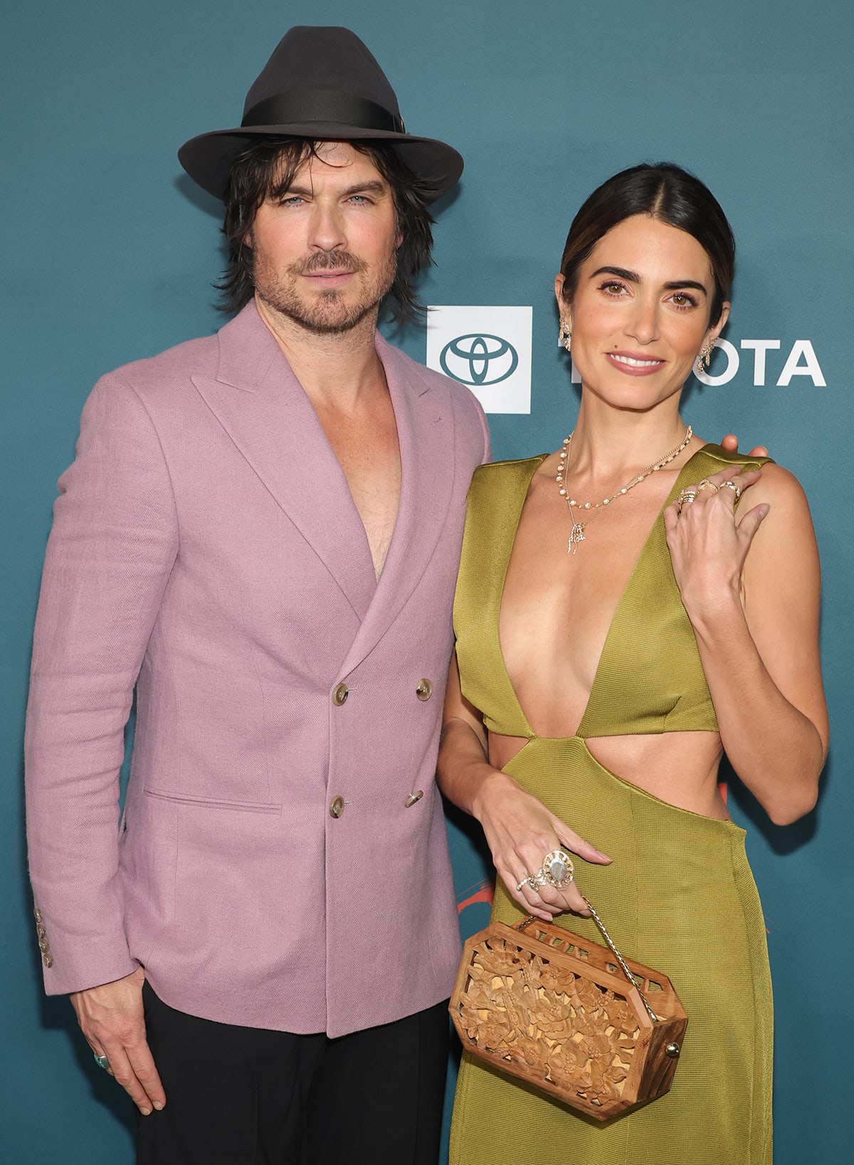 Ian Somerhalder and Nikki Reed at the 33rd Environmental Media Associations&rsquo; Awards Gala held at Sunset Las Palmas Studios in Los Angeles on January 27, 2024