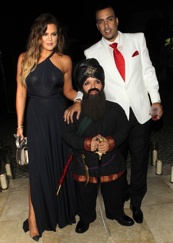 Khlo&eacute; Kardashian paired the pumps with a dress by Abyss by Abby, a &ldquo;Love&rdquo; bracelet by Cartier, and a silver &ldquo;Boy Bag&rdquo; by Chanel