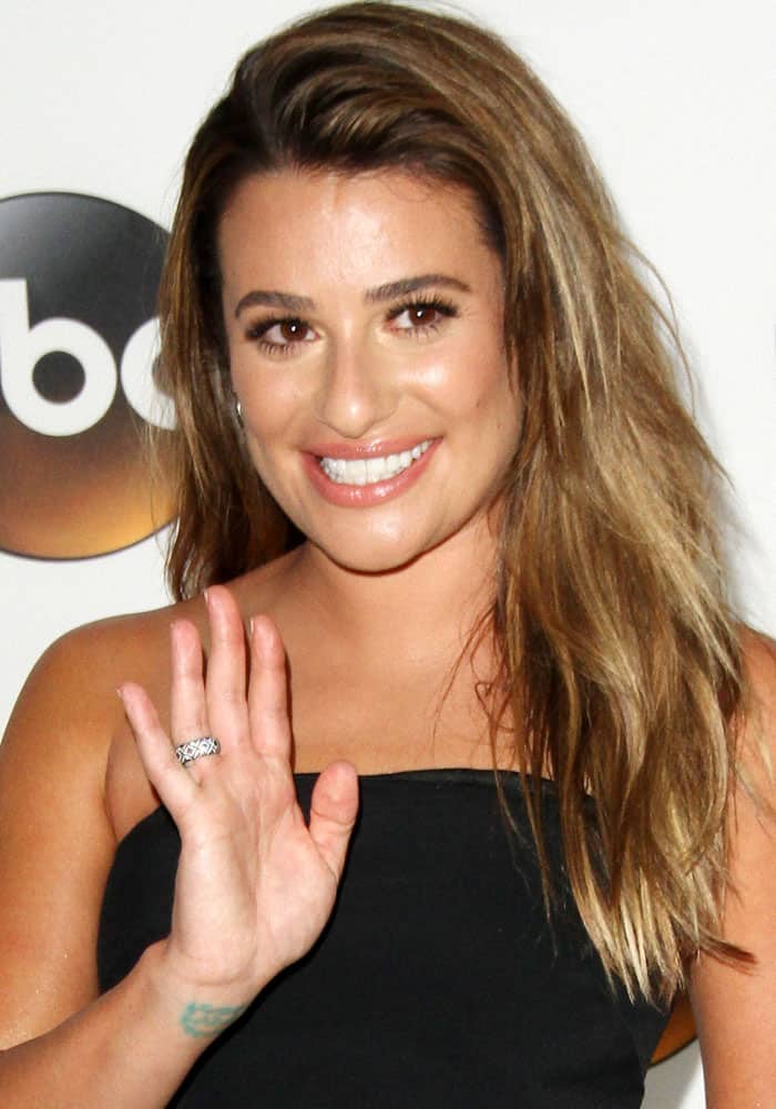 Lea Michele at the&nbsp;Disney ABC TCA Summer Press Tour 2017 in Los Angeles on August 7, 2017