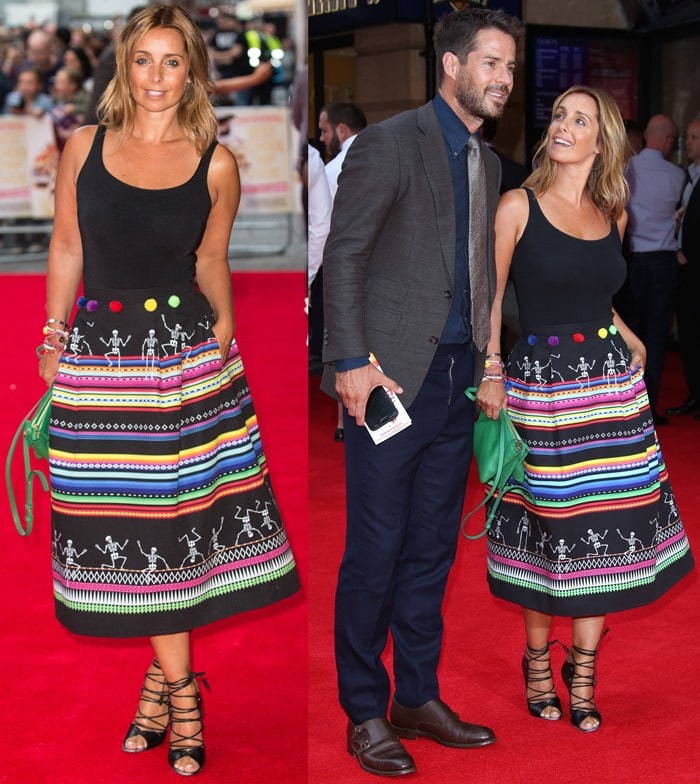 Louise and Jamie Redknapp at the world premiere of &lsquo;The Bad Education Movie&rsquo; at the Vue West End in London on August 20, 2015
