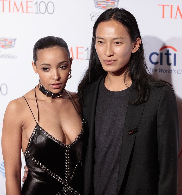 Tinashe Jorgensen Kachingwe got to pose for pictures together with&nbsp;designer Alexander Wang