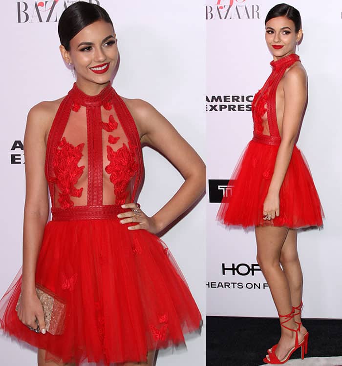 Victoria Justice at Harper&rsquo;s Bazaar's 150 Most Fashionable Women celebration