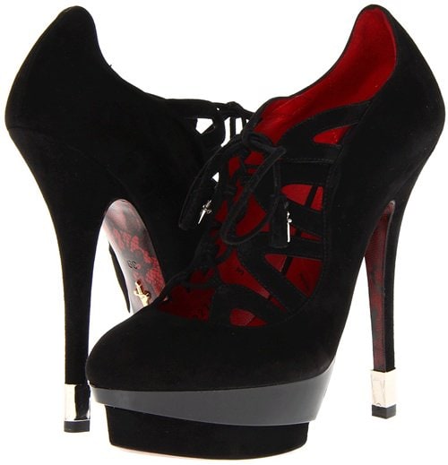 Cesare Paciotti Lace-Up Booties