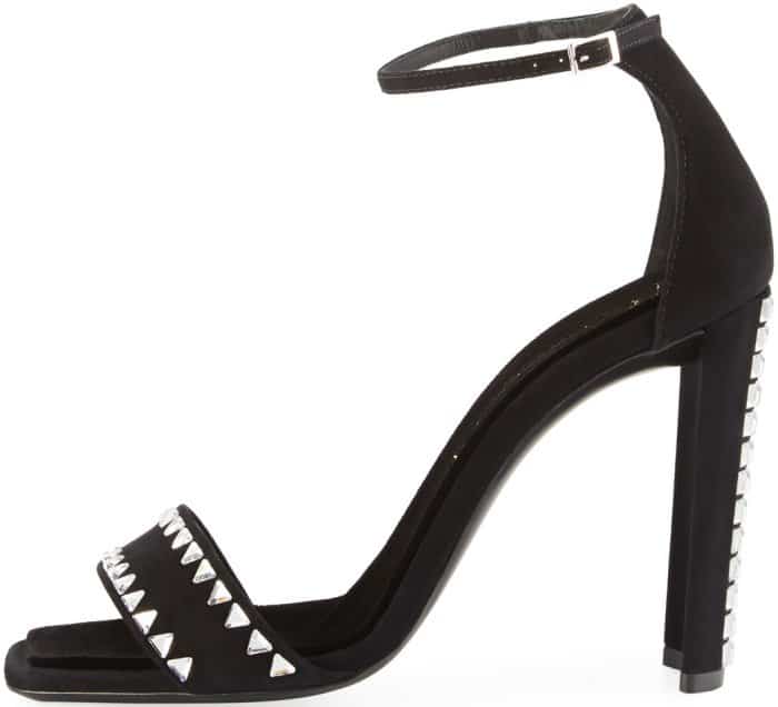 Giuseppe Zanotti &ldquo;Ellis&rdquo; suede embellished sandals