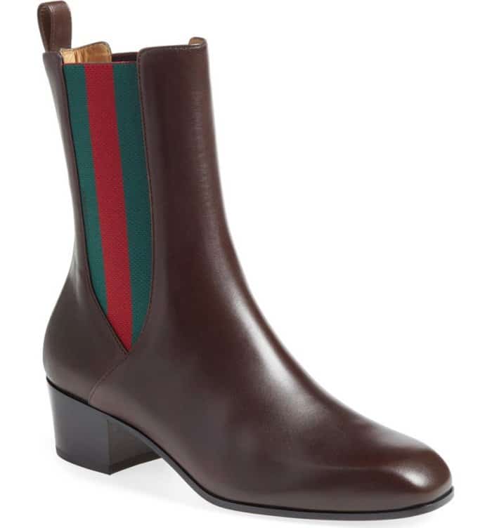 Gucci &ldquo;Karen&rdquo; Slip-On Booties