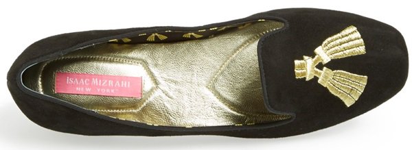 Isaac Mizrahi Kimil Smoking Slippers