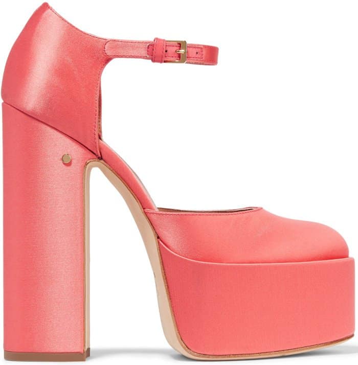Laurence Dacade &ldquo;Lilas&rdquo; Satin Pumps