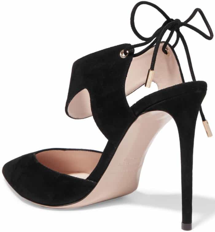 Nicholas Kirkwood &ldquo;Leda&rdquo; Pumps in Black Suede