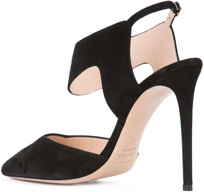 Nicholas Kirkwood &ldquo;Leda&rdquo; Pumps in Black Suede