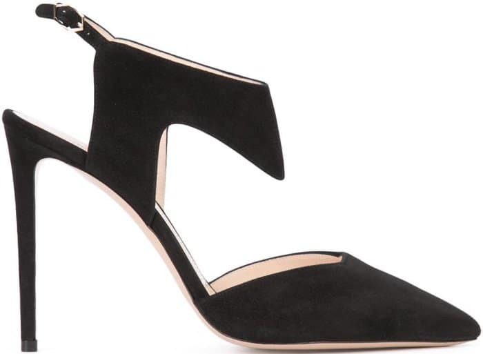 Nicholas Kirkwood &ldquo;Leda&rdquo; Pumps in Black Suede