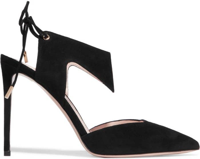 Nicholas Kirkwood &ldquo;Leda&rdquo; Pumps in Black Suede