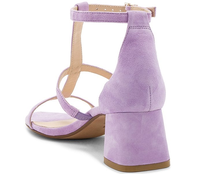 Raye &ldquo;Aggie&rdquo; Sandals in Lilac Suede