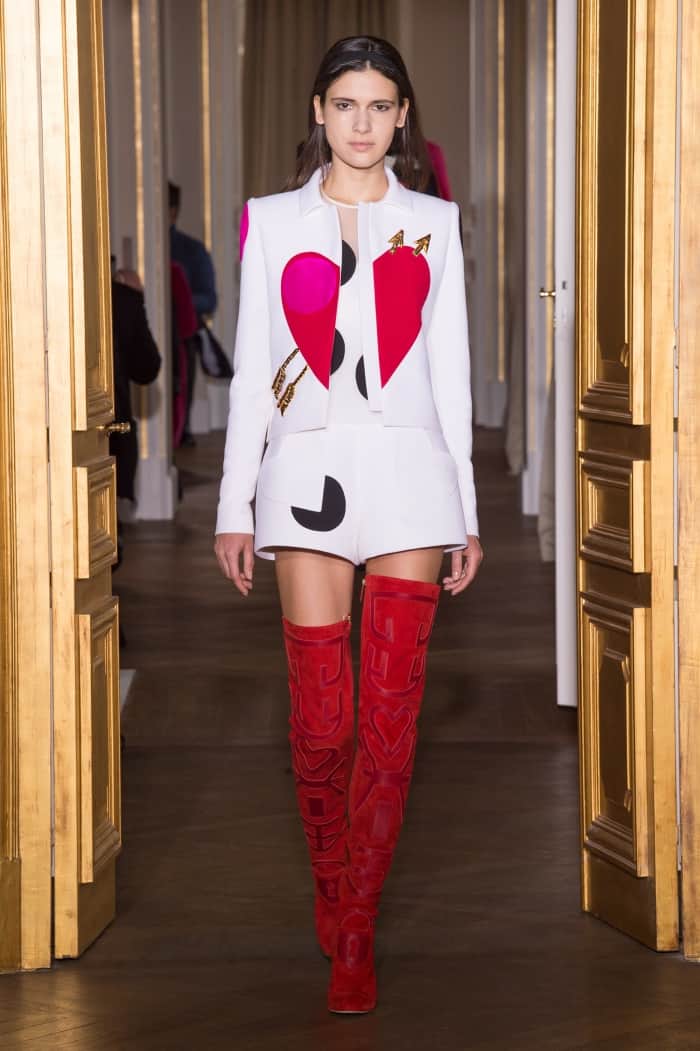 The Anatomy of a Look: Celine Dion in Red Suede Schiaparelli Couture Boots